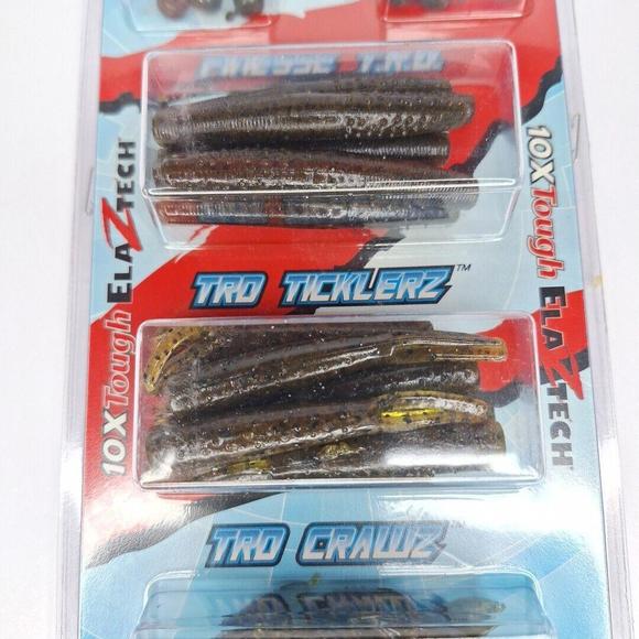 Z-Man Ned Rig Kit w/ Finesse Shroomz, Finesse TRDs, TRD CrawZ, & TRD TicklerZ - Picture 3 of 7